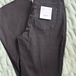Vervet Women's Black Flare Jeans